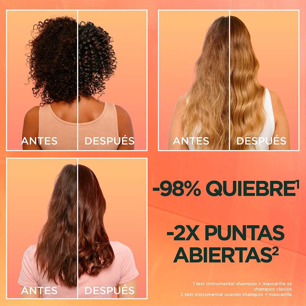 Modelos antes y despues de quitar la orzuela del cabello